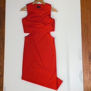 Top shop cut out dress